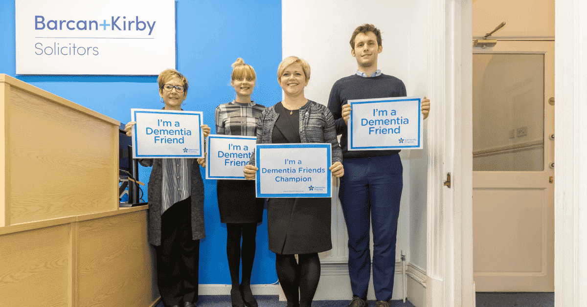 Barcan and Kirby Dementia Friends