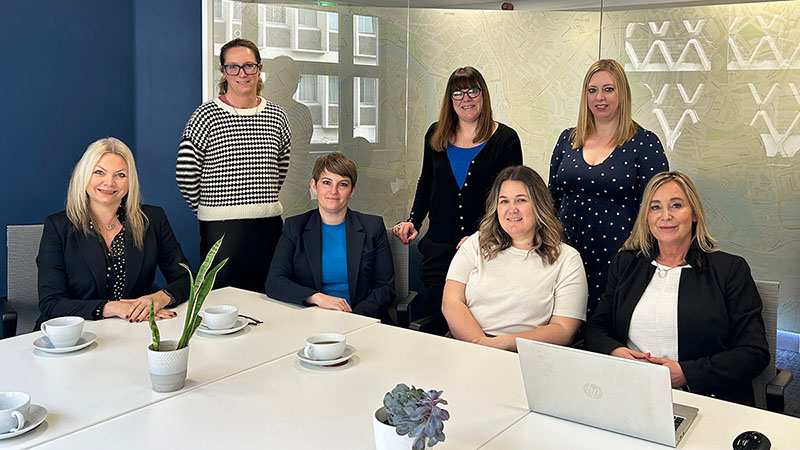 A photo of members of Barcan and Kirby's Return to Law Programme